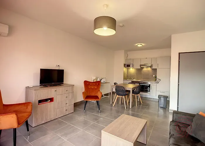 F2 Climatise Avec Parking, Wi-fi, Animaux Acceptes, Proche Centre Et Thermes - Fr-1-451-113 Daire